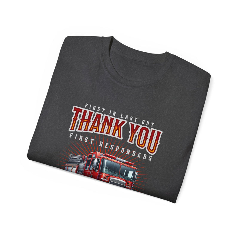 Thank You First Responders Unisex Ultra Cotton T-Shirt