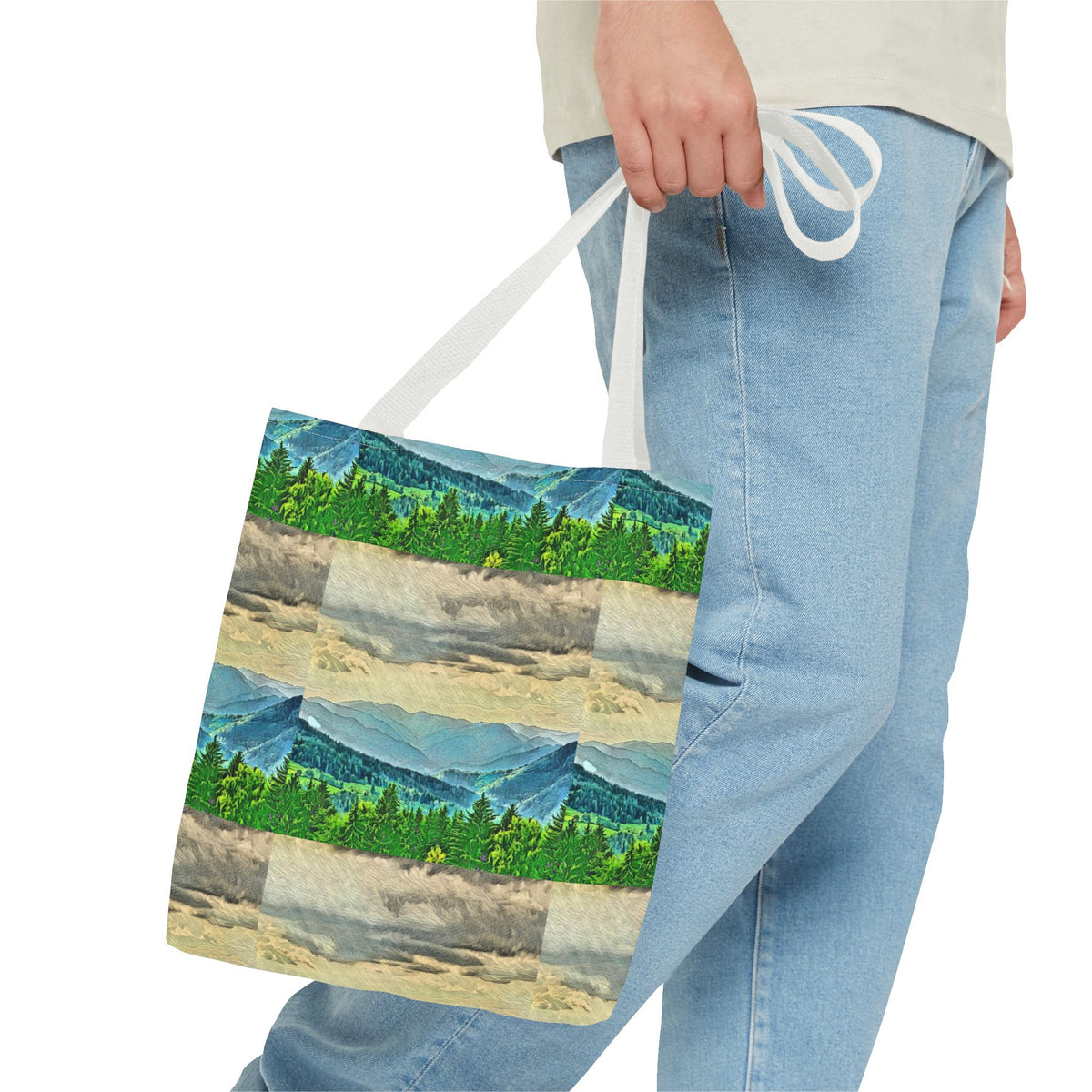 Forest Landscape Tote Bag (AOP)