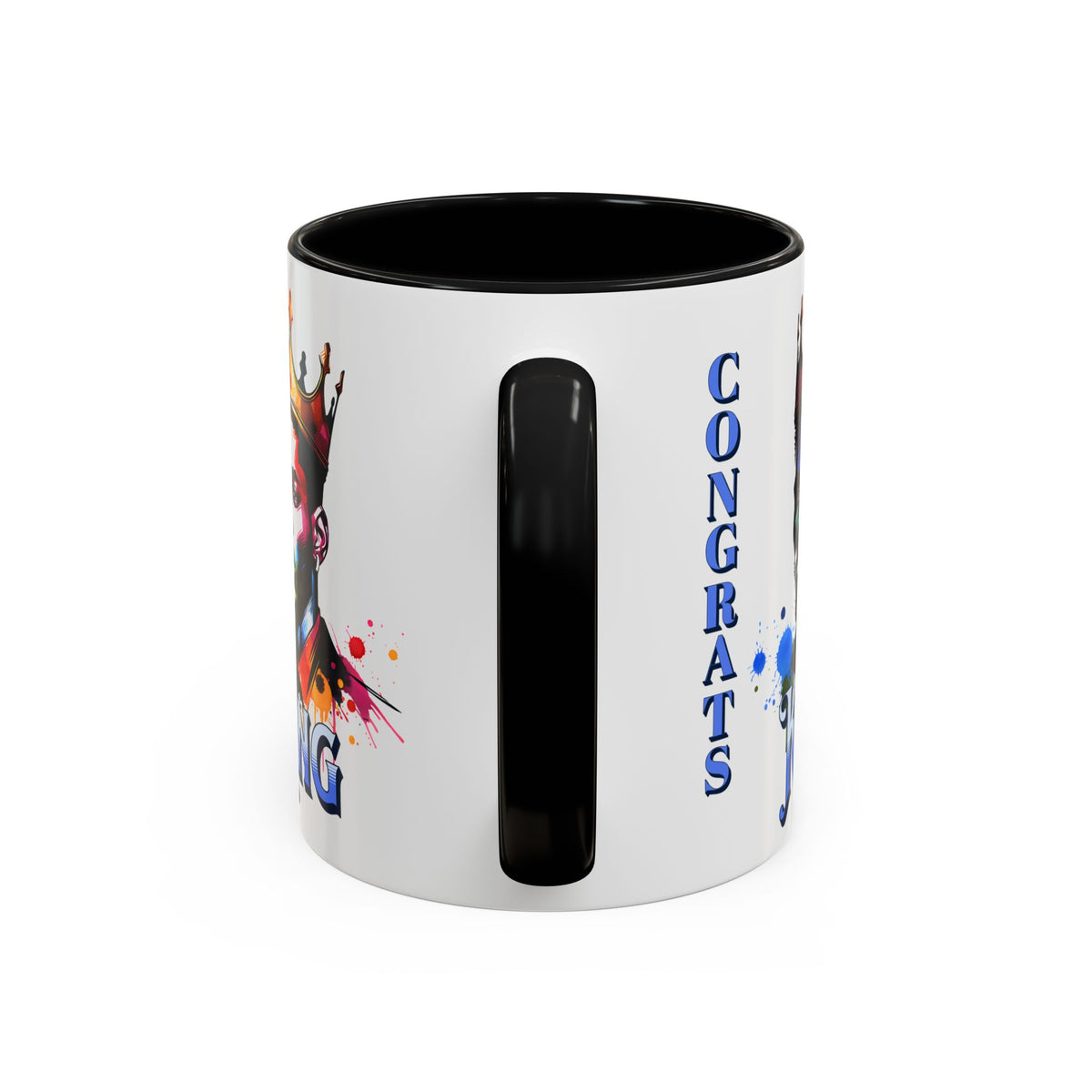 Congrats King Accent Coffee Mug (11, 15oz)