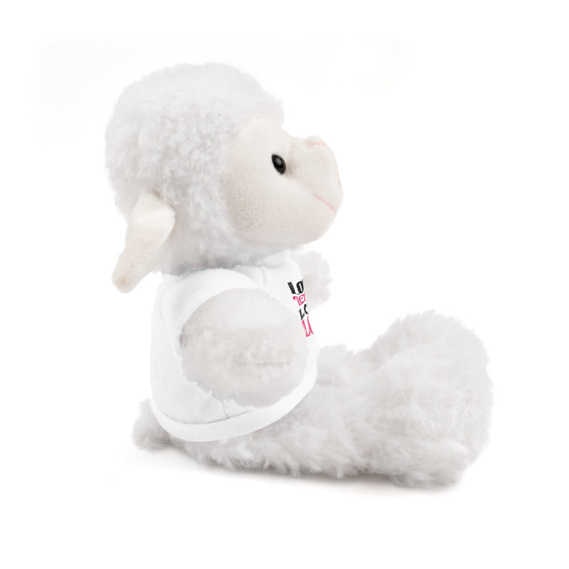 Love Typography - Romantic Stuffed Animals with Tee