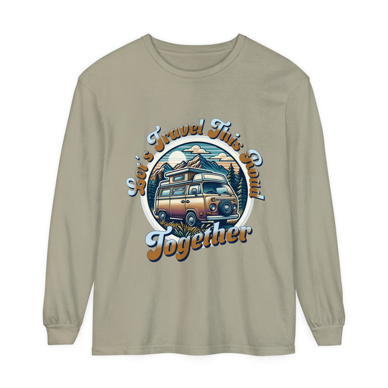 Let's Travel This Road Together - Romantic Long Sleeve T-Shirt