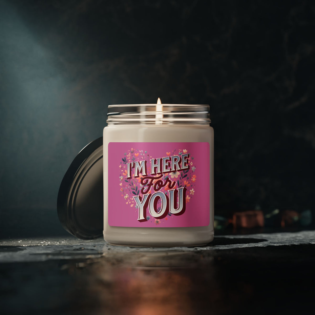 I'm Here for You - Sympathy Scented Soy Candle, 9oz