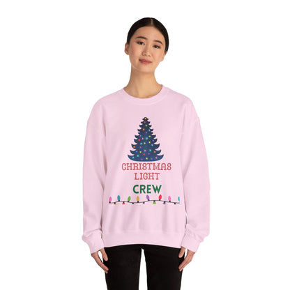 Christmas Light Crew - Unisex Heavy Blend™ Crewneck Sweatshirt