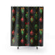 Christmas Ornament Shower Curtains