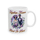 Together Forever Hand in Hand - Romantic Wedding Coffee Mug