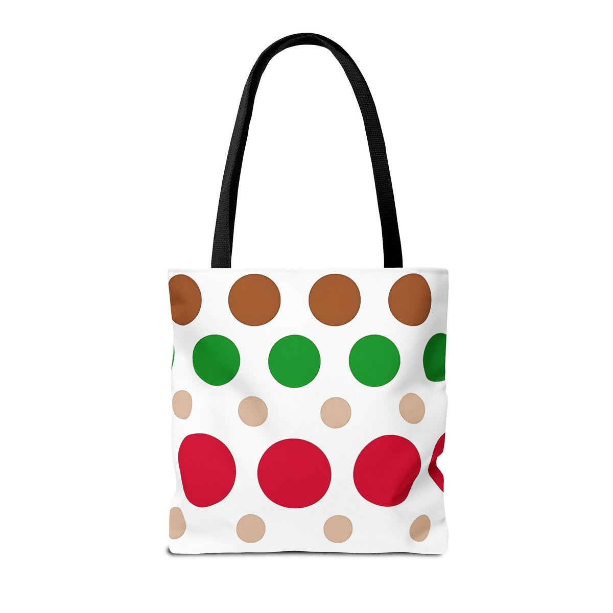 Colorful Polka Dot Tote Bag