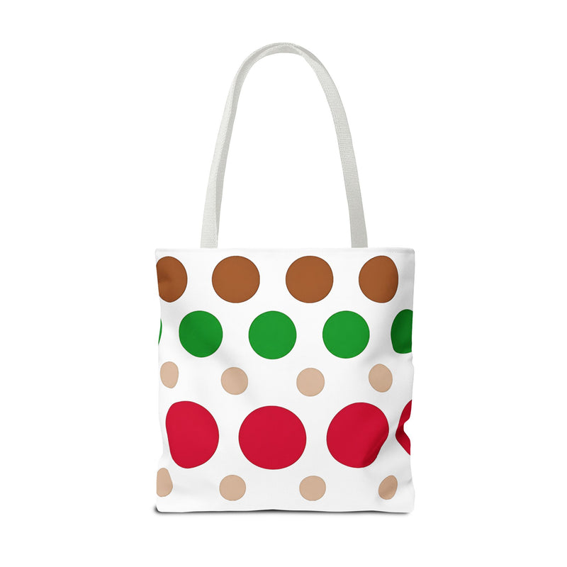 Colorful Polka Dot Tote Bag