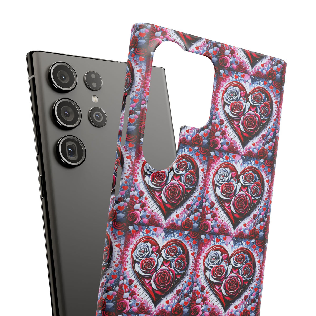 Rose Heart - Slim Phone Case