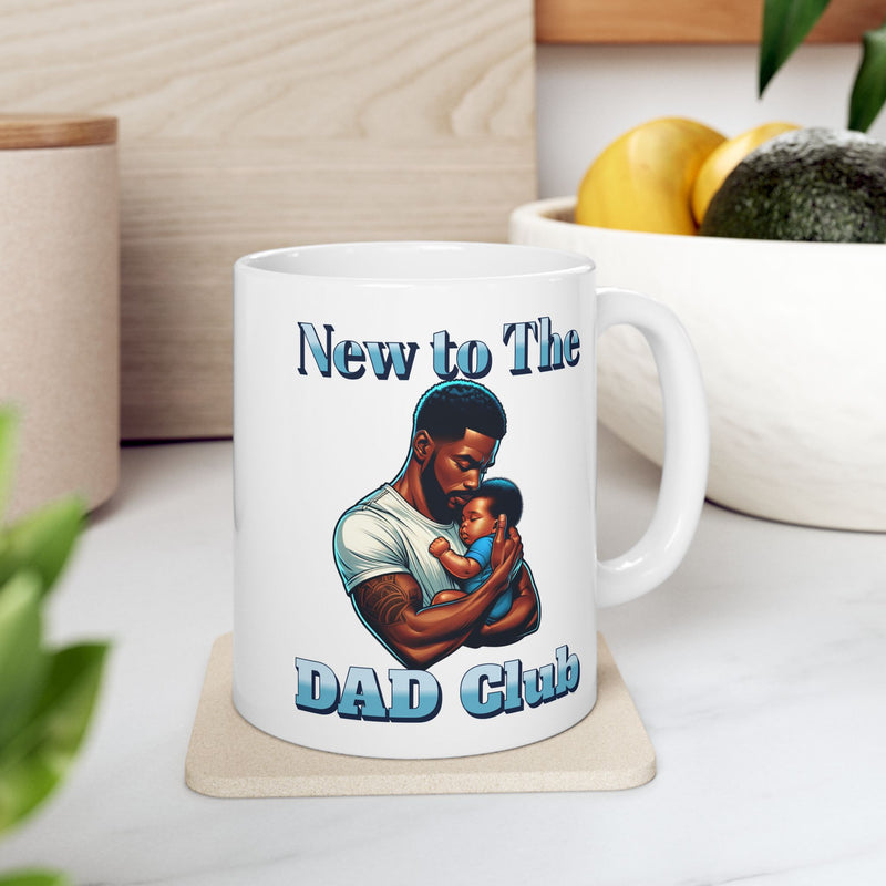 New to The Dad Club - New Baby Coffee Mug - B