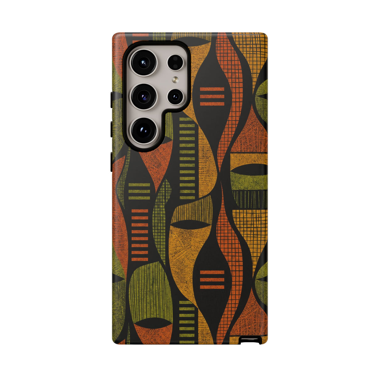 Geometric African-Inspired Tough Phone Case