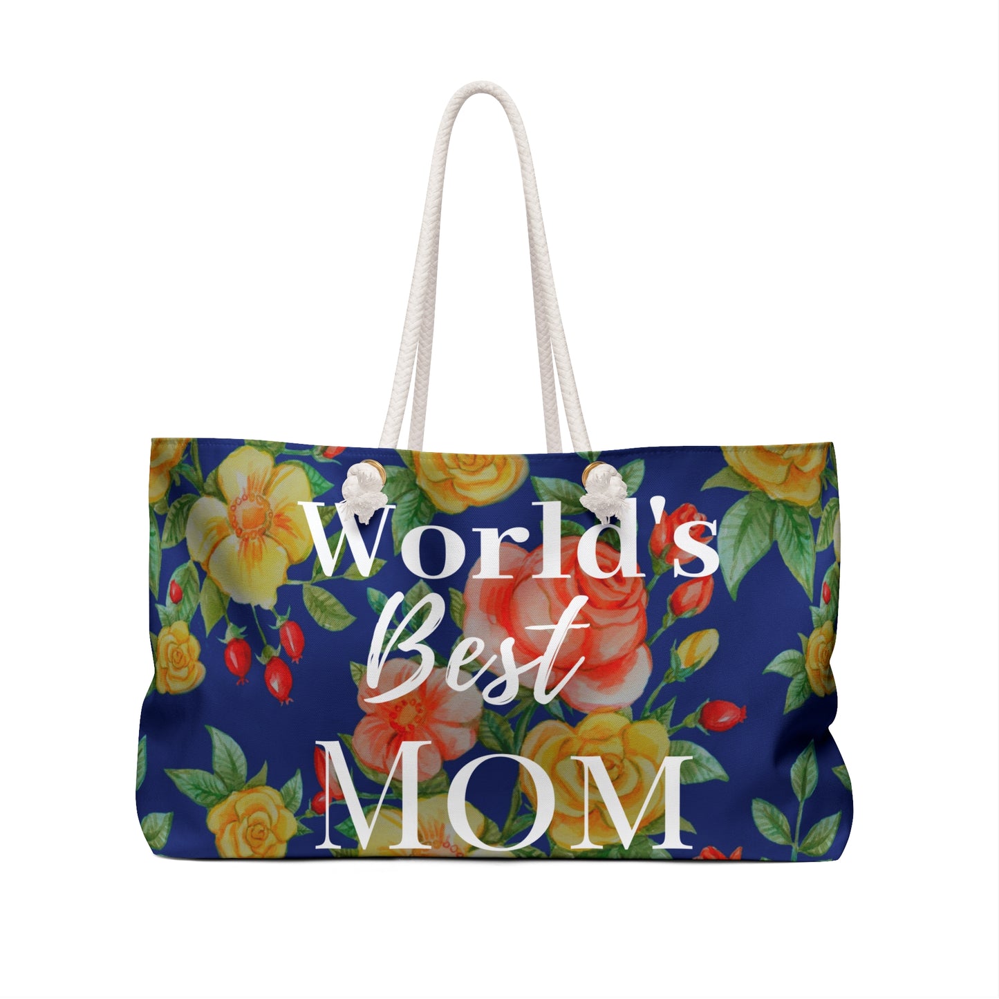 "World's Best Mom" Weekender Bag