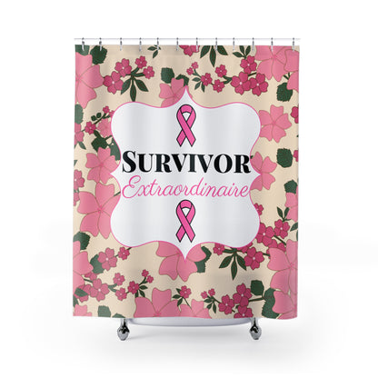 Survivor Extraordinaire Shower Curtain