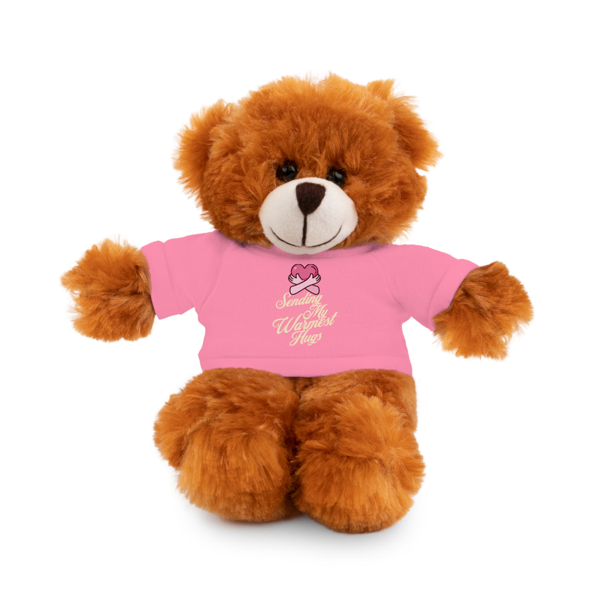 Sending My Warmest Hugs - Sympathy Stuffed Animals with Tee