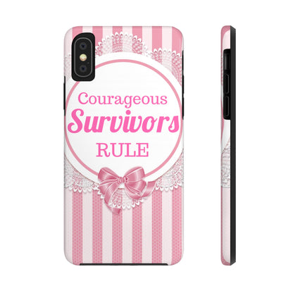 Courageous Survivor Case Mate Tough Phone Case