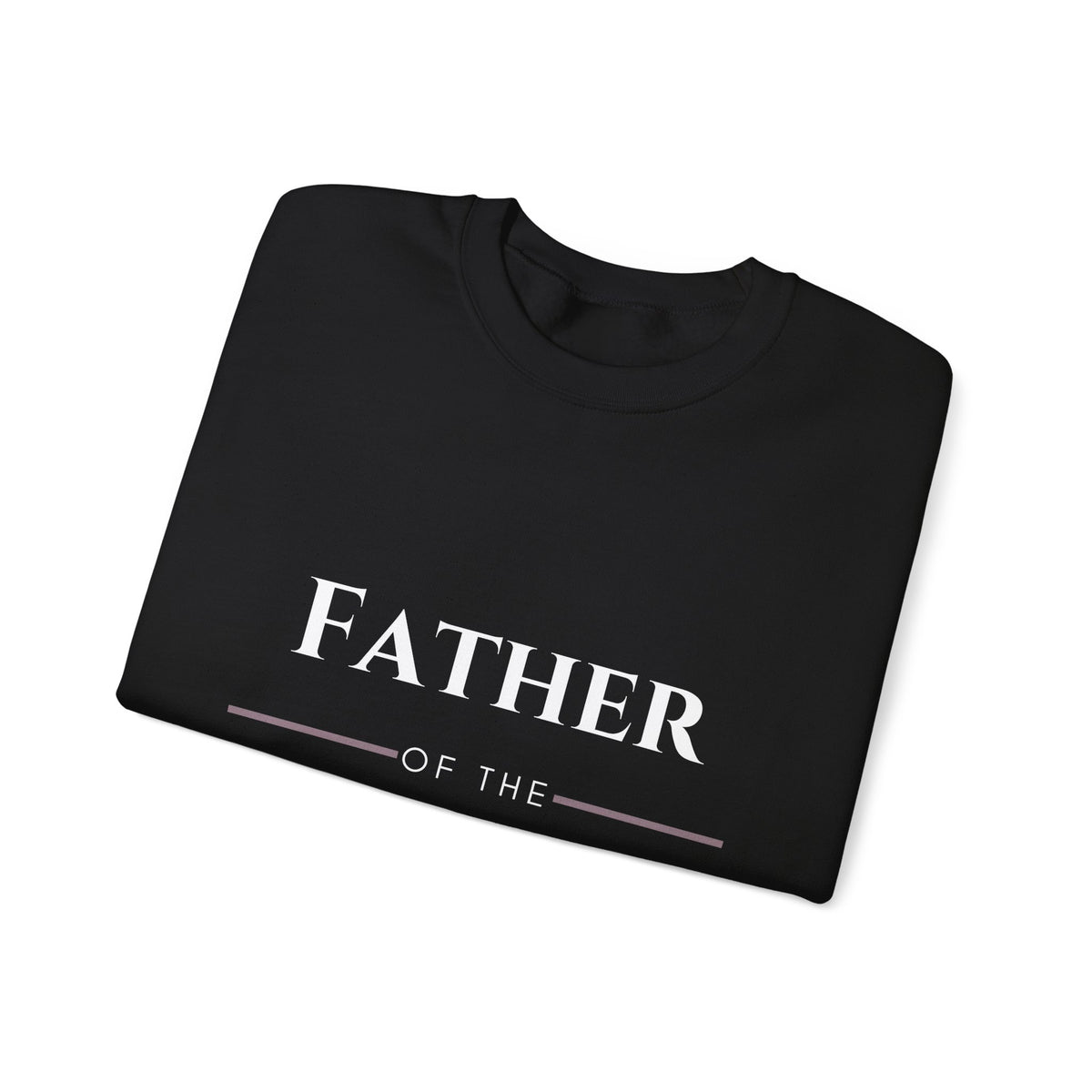 Father of the Bride Crewneck Sweatshirt - Wedding Party Gift for Dad