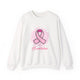 Breast Cancer Survivor Sweatshirt — Pink Ribbon Survivor Crewneck