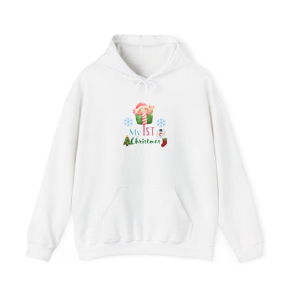My 1st Christmas Hoodie - Baby's First Christmas Gift