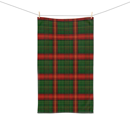 Festive Christmas Stripes Hand Towel