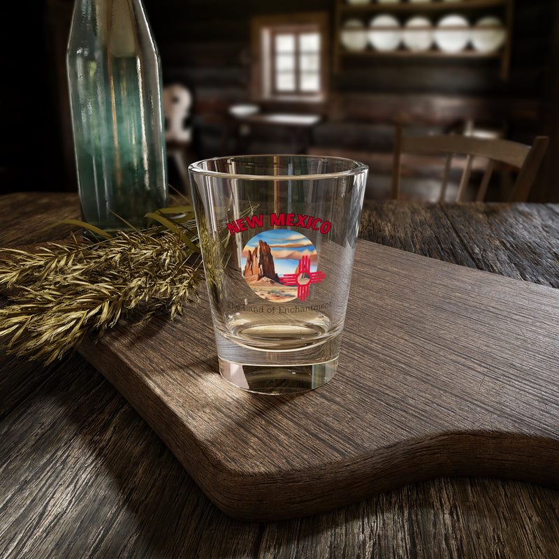 New Mexico State Shot Glass  1.5oz