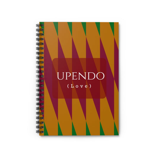 "Upendo (Love)" Spiral Notebook - Ruled Line