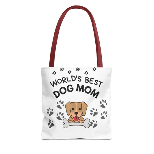 World's Best Dog Mom Tote Bag