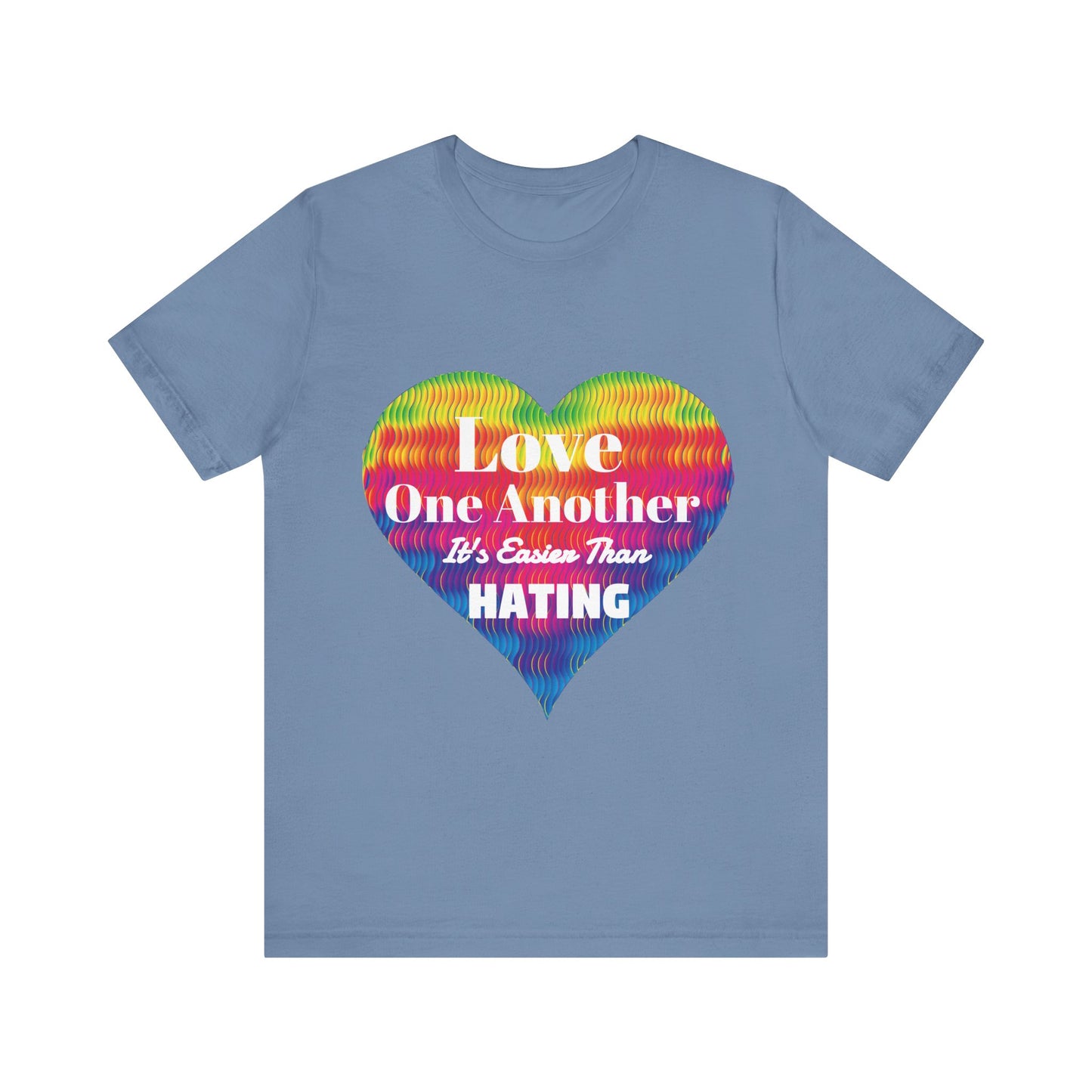 "Love Each Other..." Unisex Jersey Short Sleeve Tee