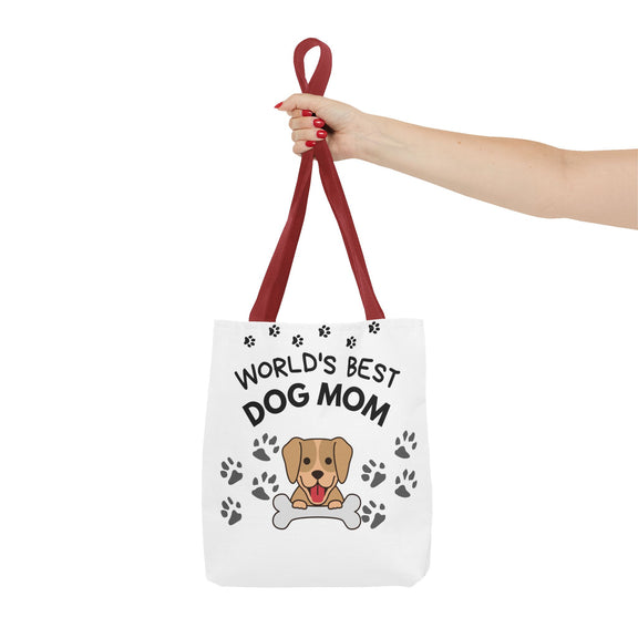 World's Best Dog Mom Tote Bag