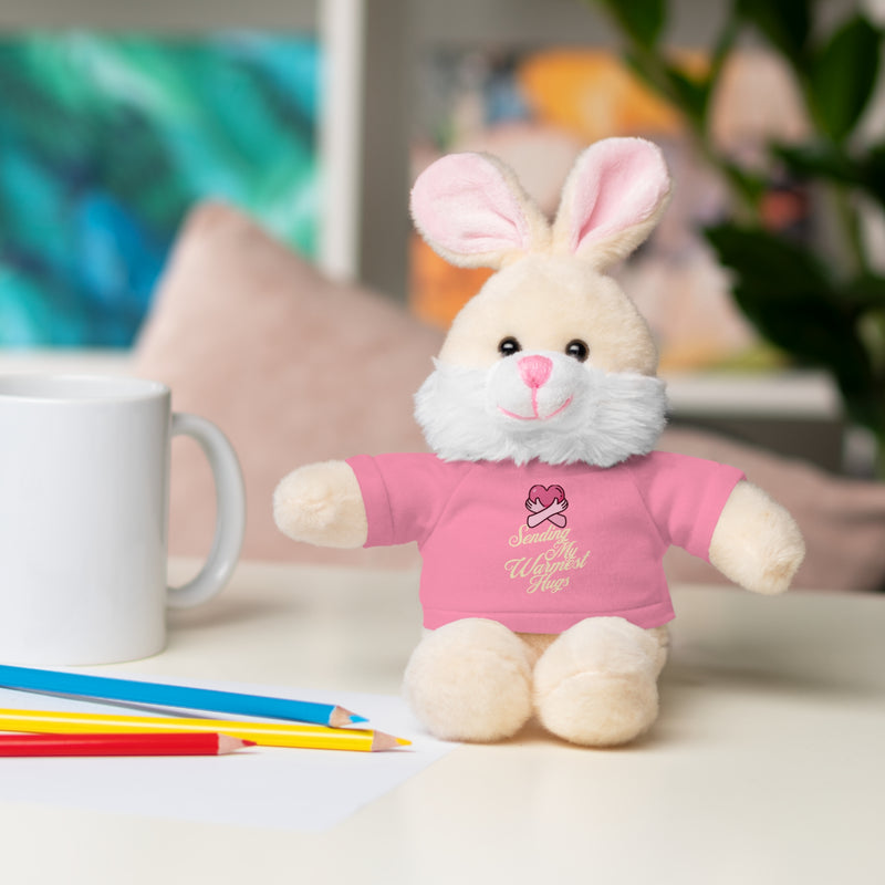 Sending My Warmest Hugs - Sympathy Stuffed Animals with Tee