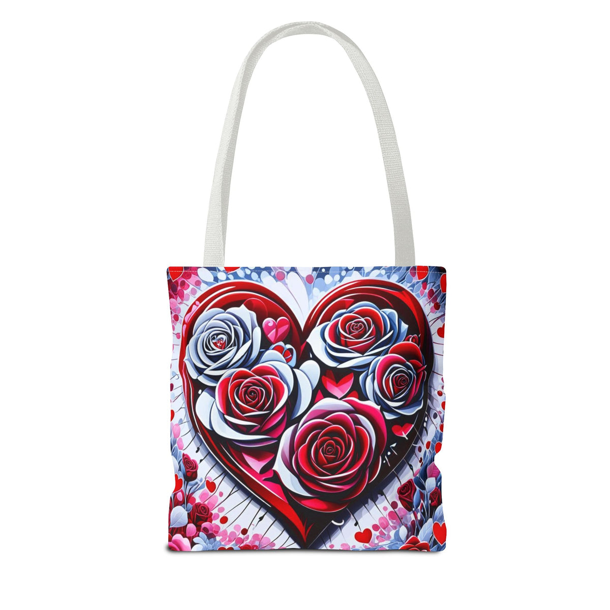 Rose Heart Tote Bag