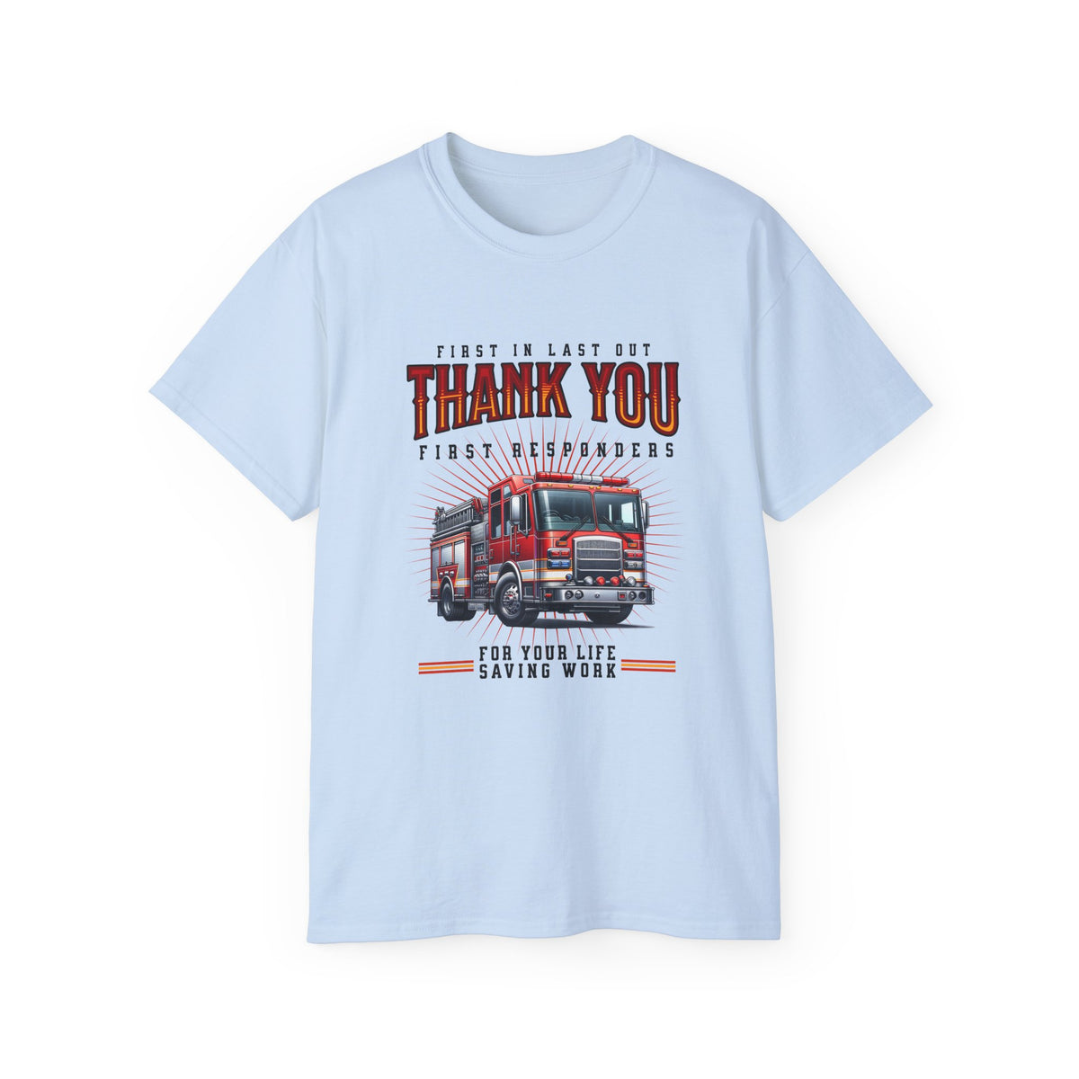 Thank You First Responders Unisex Ultra Cotton T-Shirt