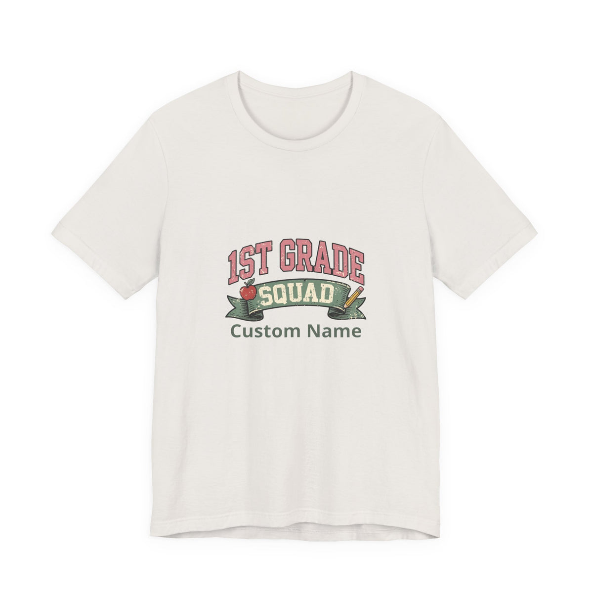 Personalized 1st Grade Squad T-Shirt | Custom Name Teacher Gift
