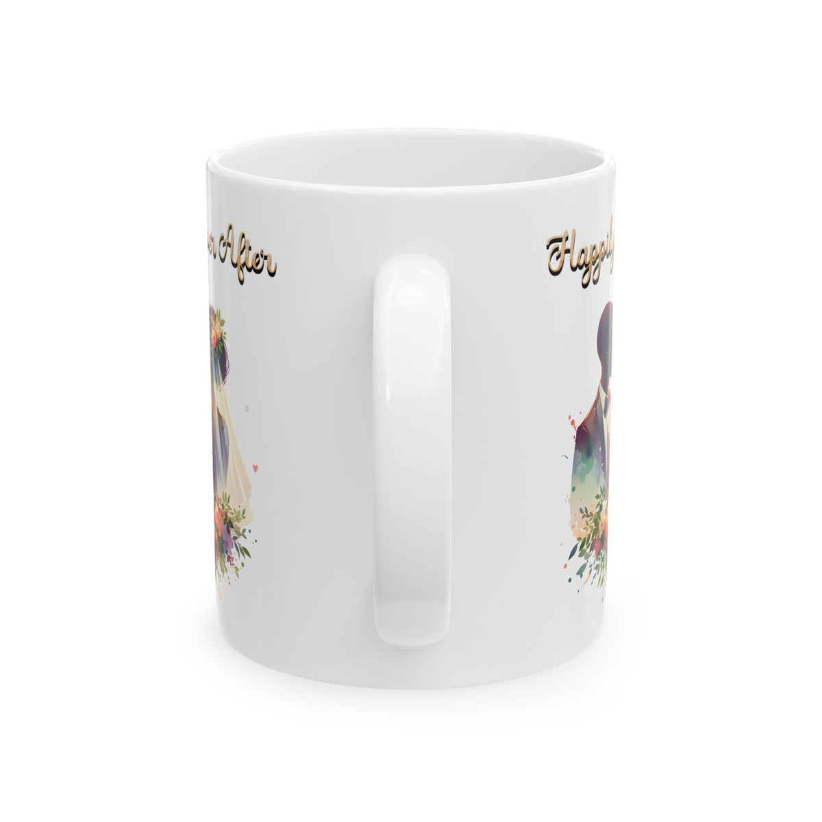 Happily Ever After - Romantic Wedding Coffee Mug