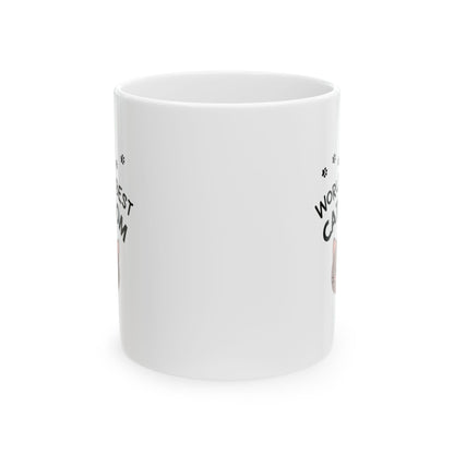 World's Best Cat Mom Coffee Mug 11oz - Cute Cat Lover Gift