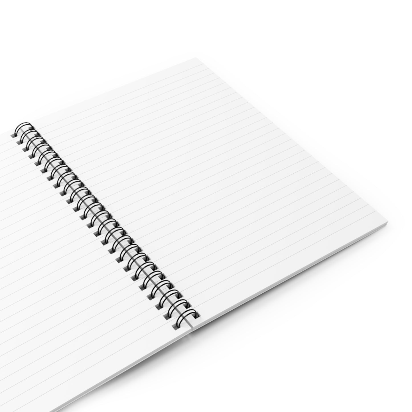 Acrylic Arrow Spiral Notebook - Ruled Line