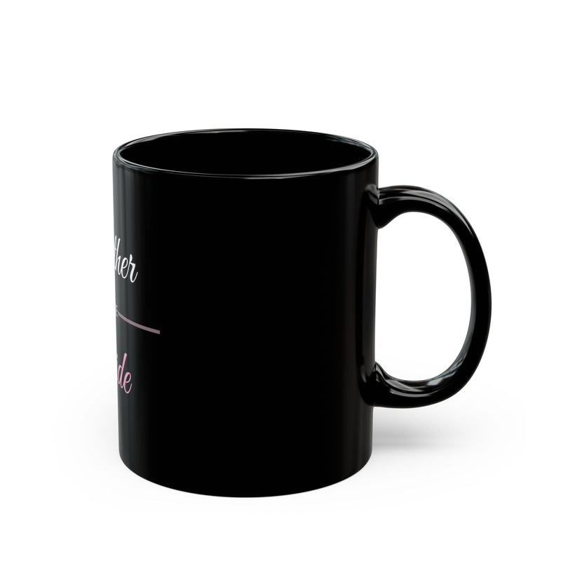Mother of the Bride Coffee Mug 11oz - Black Wedding Gift for Mom