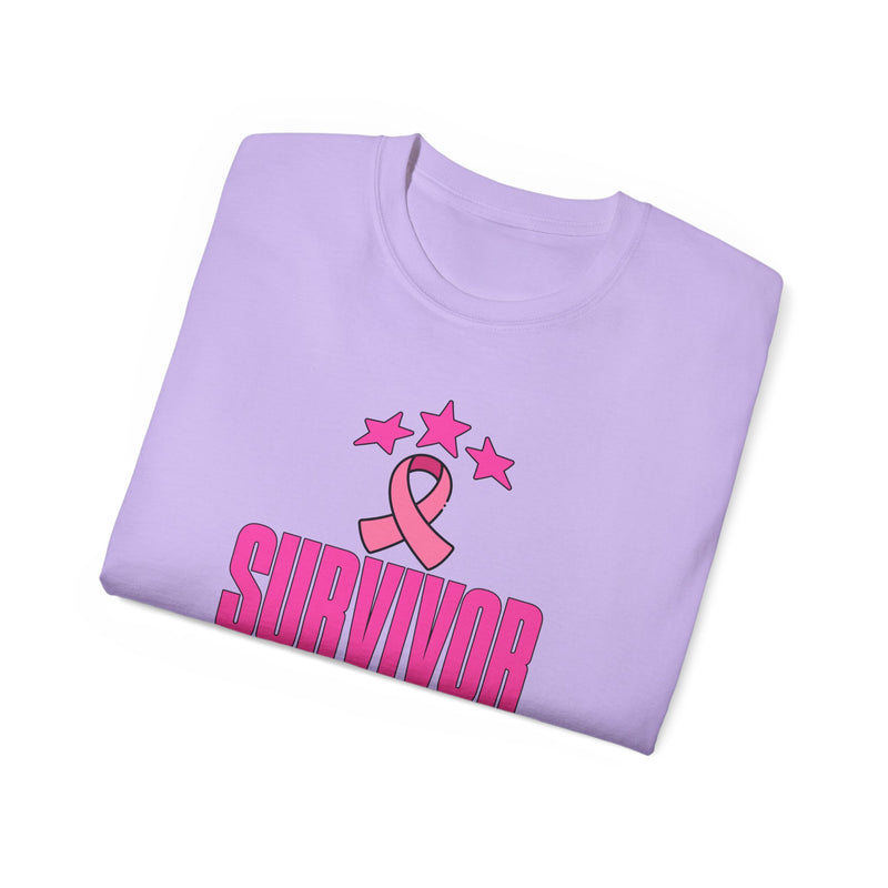 Survivor Mode: Always On -  Breast Cancer Survivor Ultra Cotton T-Shirt