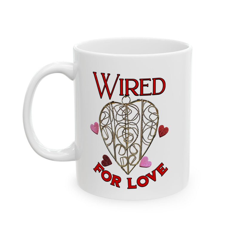 Wired for Love Coffee Mug
