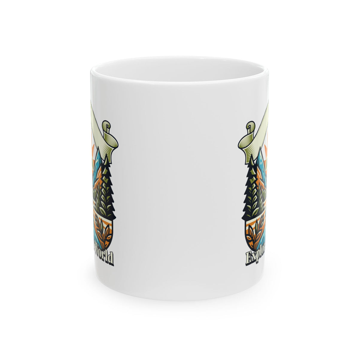Let's Explore The World Coffee Mug