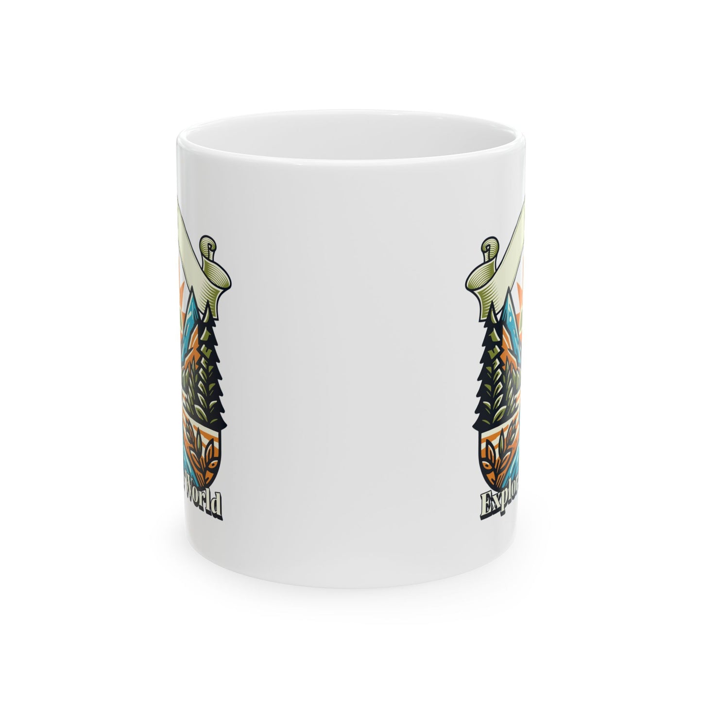 Let's Explore The World Coffee Mug