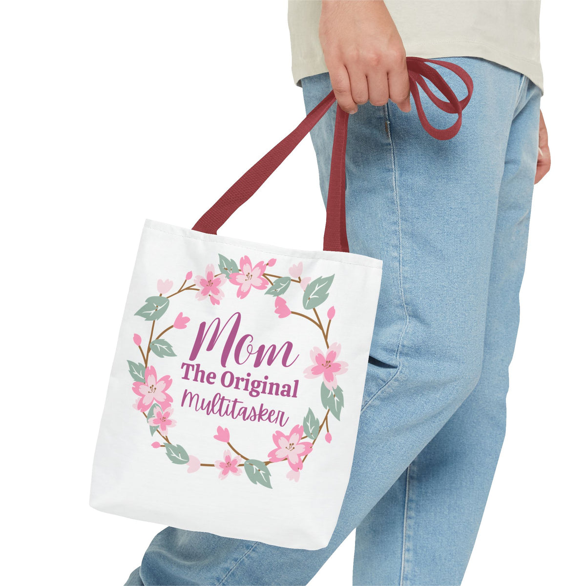 Mom The Original Multitasker Tote Bag