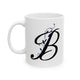 Letter "B" Decorative Monogram Design Coffee Mug
