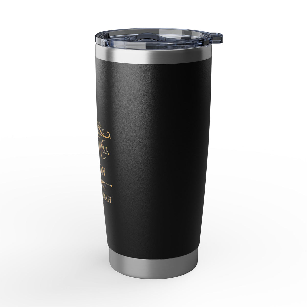 Mr. & Mrs. Wedding Tumbler 20oz | Gold Newlywed Gift