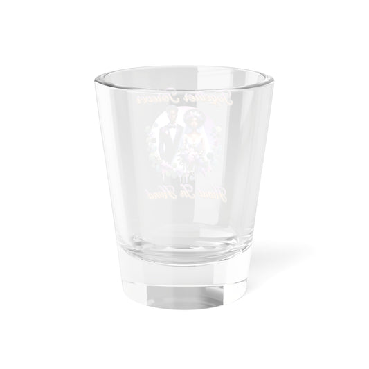 Together Forever Hand In Hand Wedding Shot Glass 1.5oz