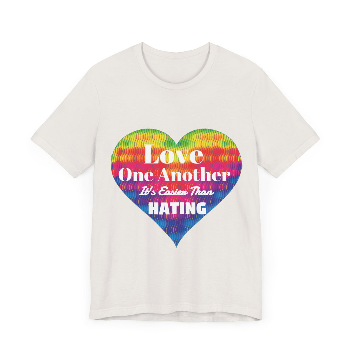 "Love Each Other..." Unisex Jersey Short Sleeve Tee