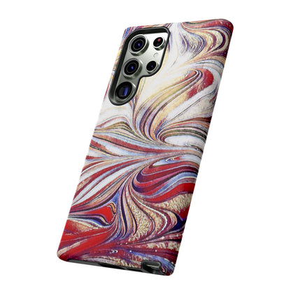 Abstract Acrylic Swirl Tough Cases