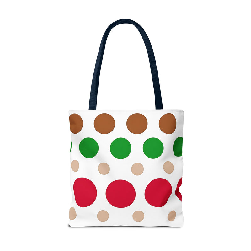 Colorful Polka Dot Tote Bag