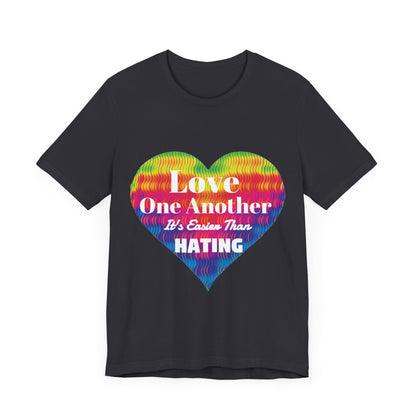 "Love Each Other..." Unisex Jersey Short Sleeve Tee