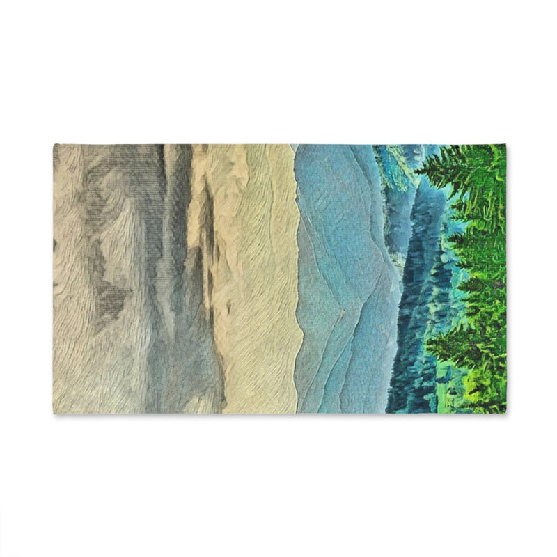 Forest Landscape Hand Towel
