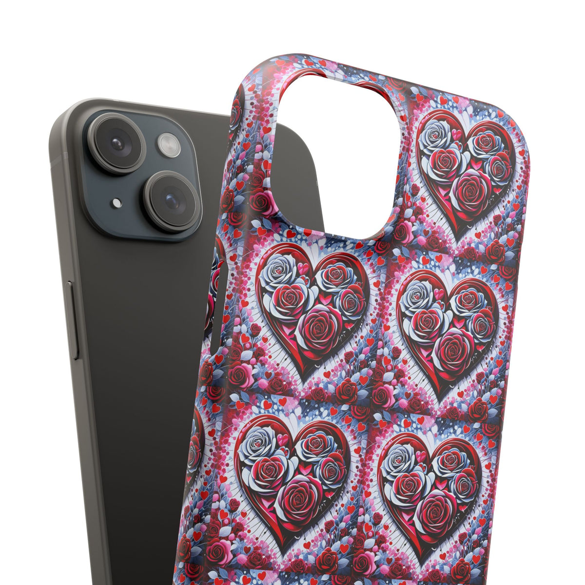 Rose Heart - Slim Phone Case
