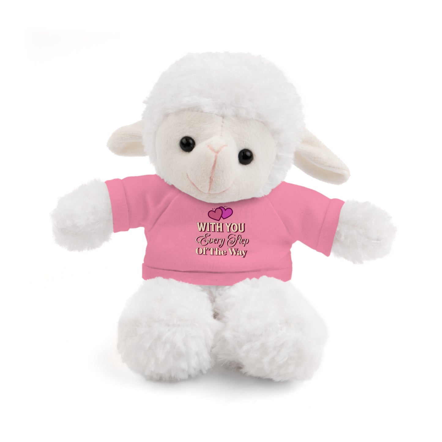 With You Every Step of the Way - Sympathy Stuffed Animals with Tee